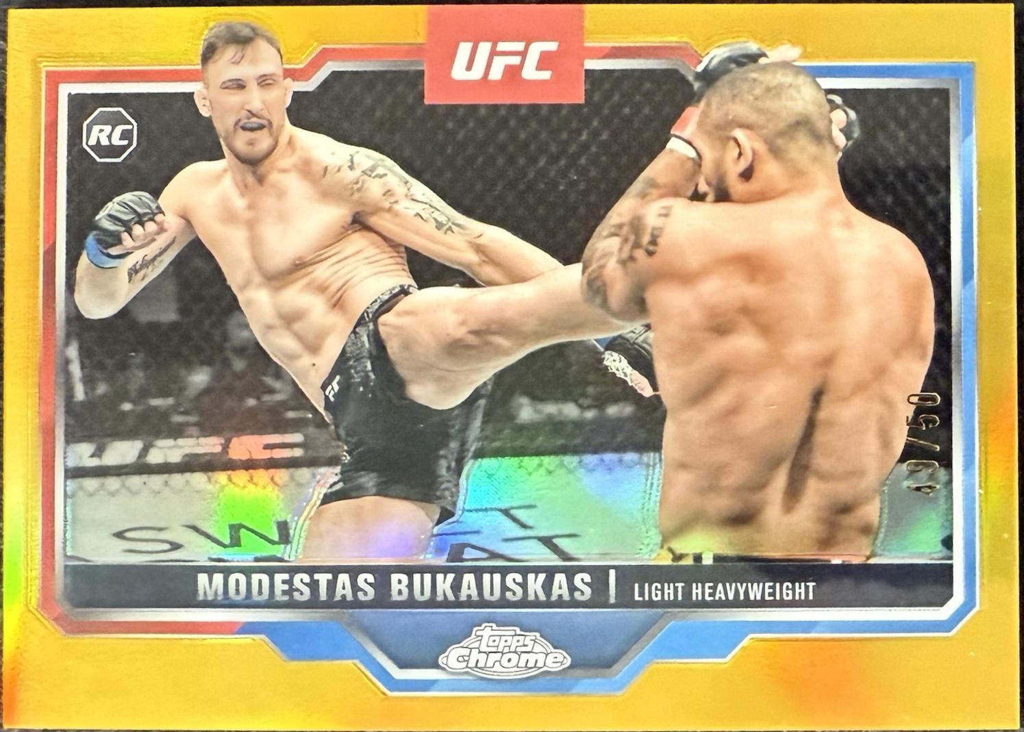 Modestas Bukauskas [Gold Refractor] #8
