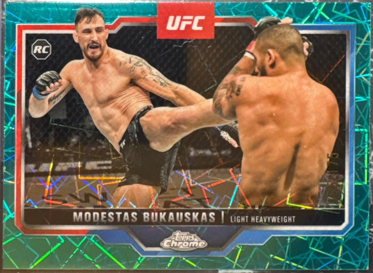 Modestas Bukauskas [Teal Lazer Refractor] #8