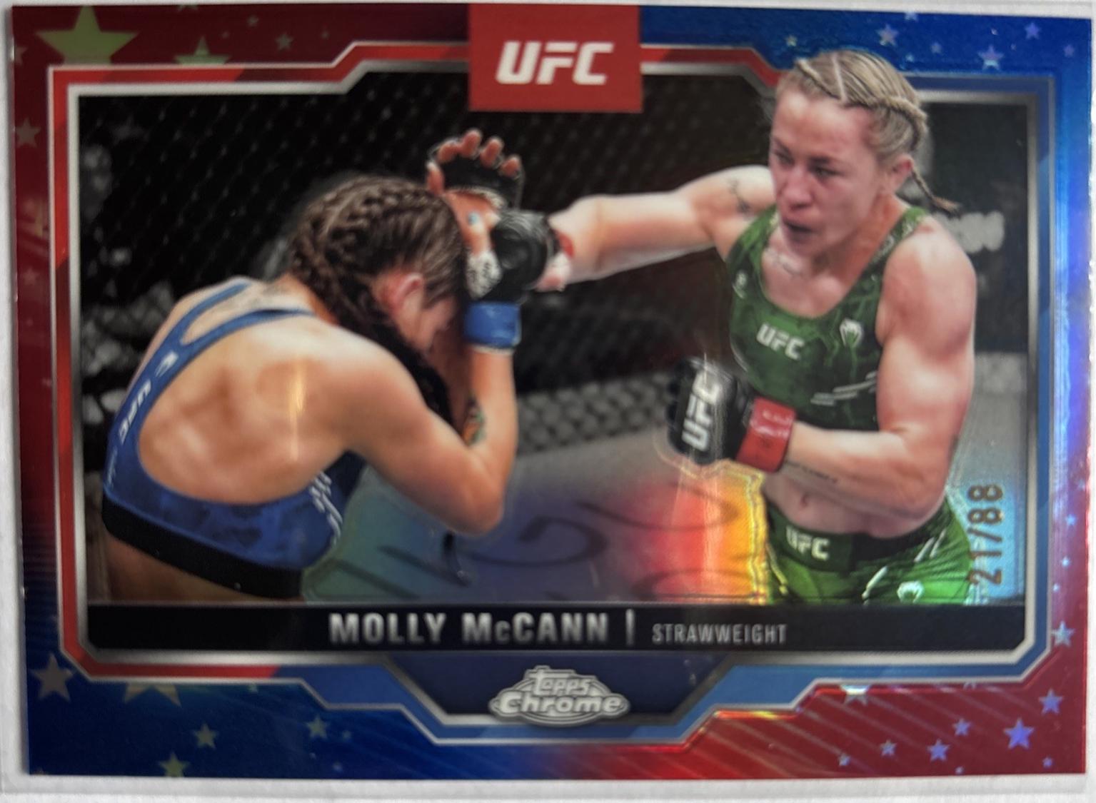 Molly McCann [Red White Blue Refractor] #29