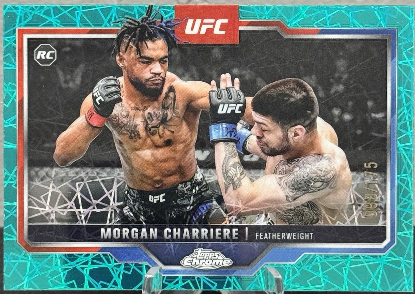 Morgan Charriere [Teal Lazer Refractor] #37