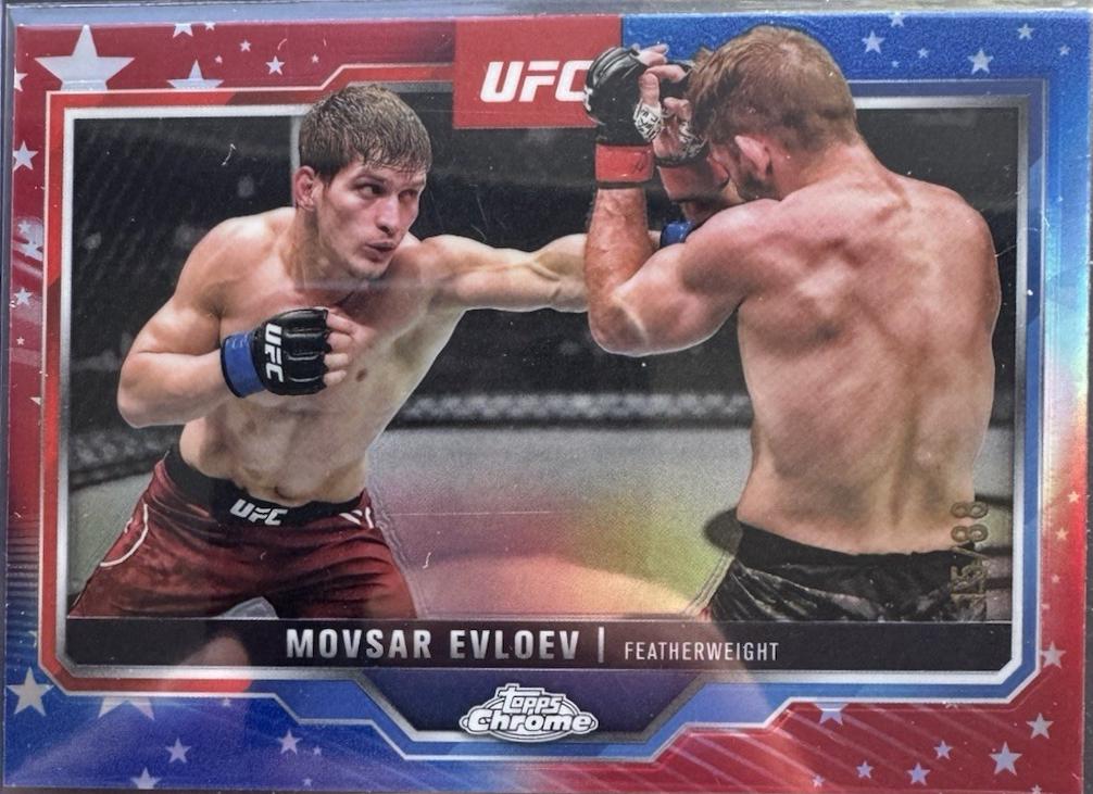 Movsar Evloev [Red White Blue Refractor] #10