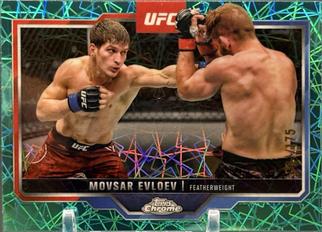 Movsar Evloev [Teal Lazer Refractor] #10