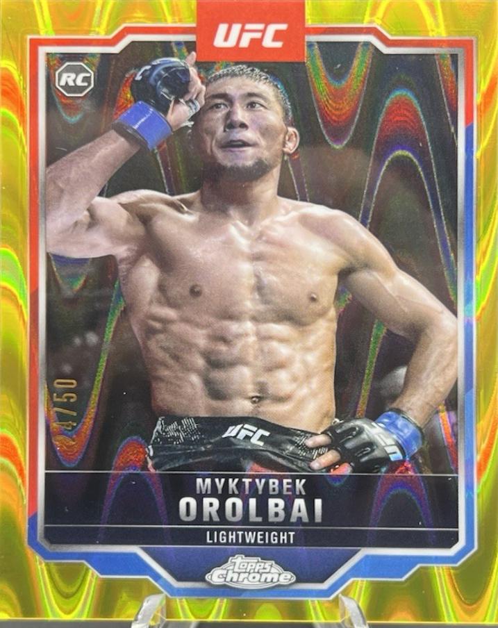 Myktybek Orolbai [Gold Geometric Refractor] #77