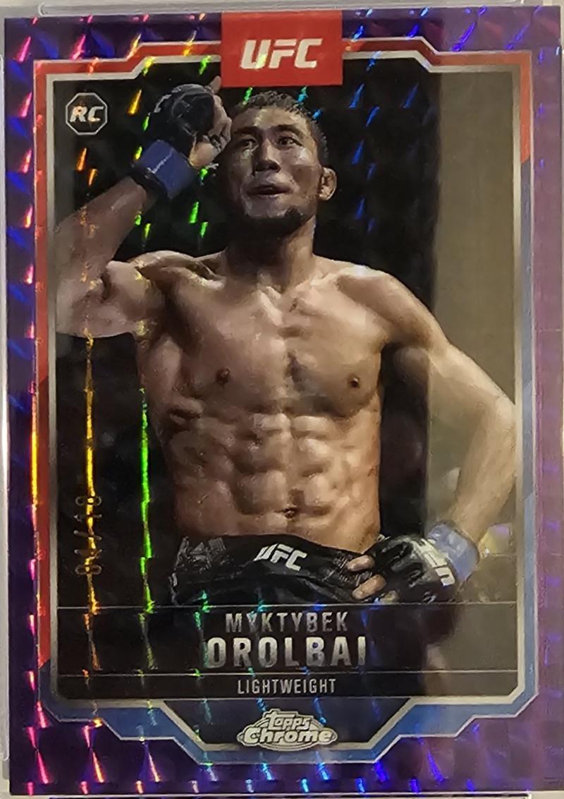 Myktybek Orolbai [Purple Geometric Refractor] #77