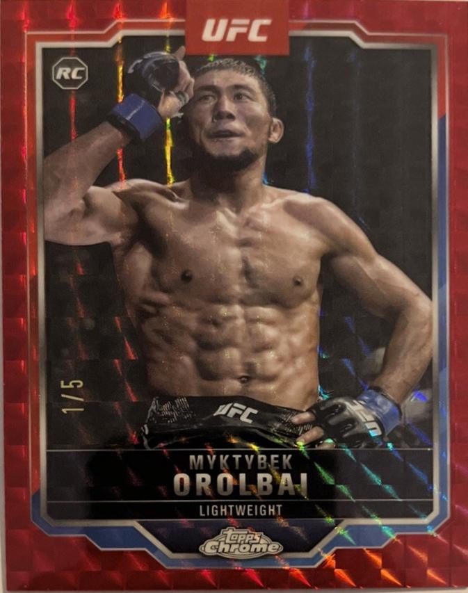 Myktybek Orolbai [Red Geometric Refractor] #77