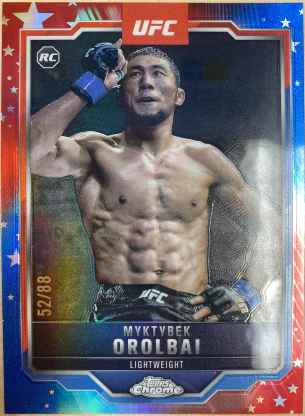 Myktybek Orolbai [Red White Blue Refractor] #77