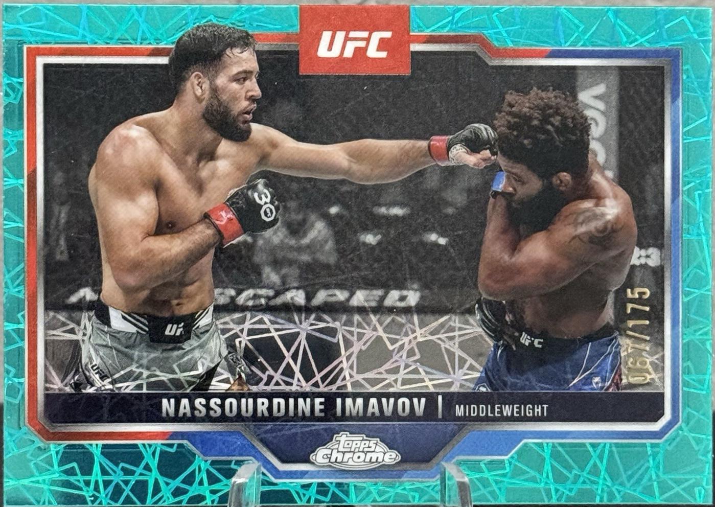 Nassourdine Imavov [Teal Lazer Refractor] #155