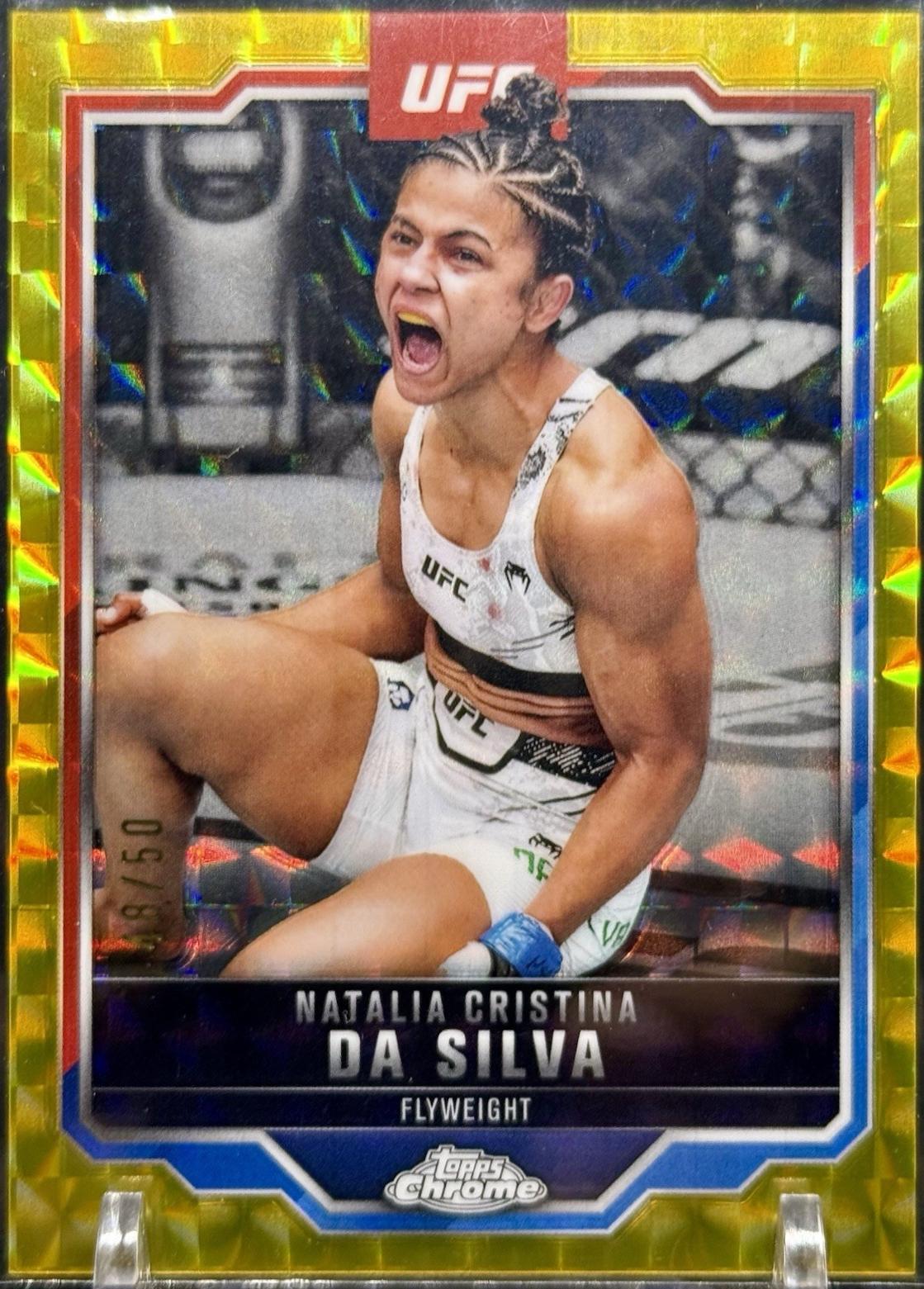 Natalia Cristina da Silva [Gold Geometric Refractor] #82
