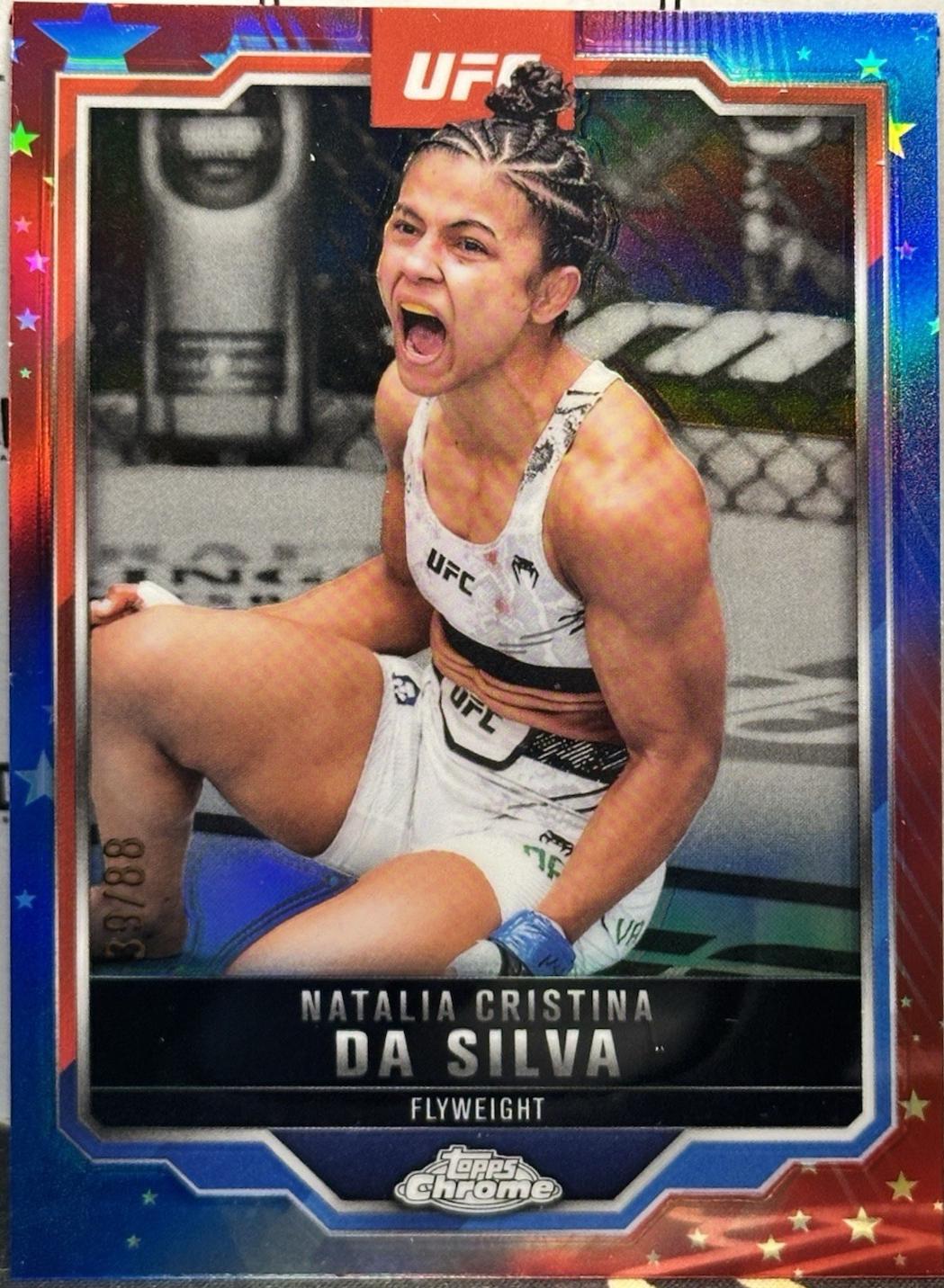 Natalia Cristina da Silva [Red White Blue Refractor] #82