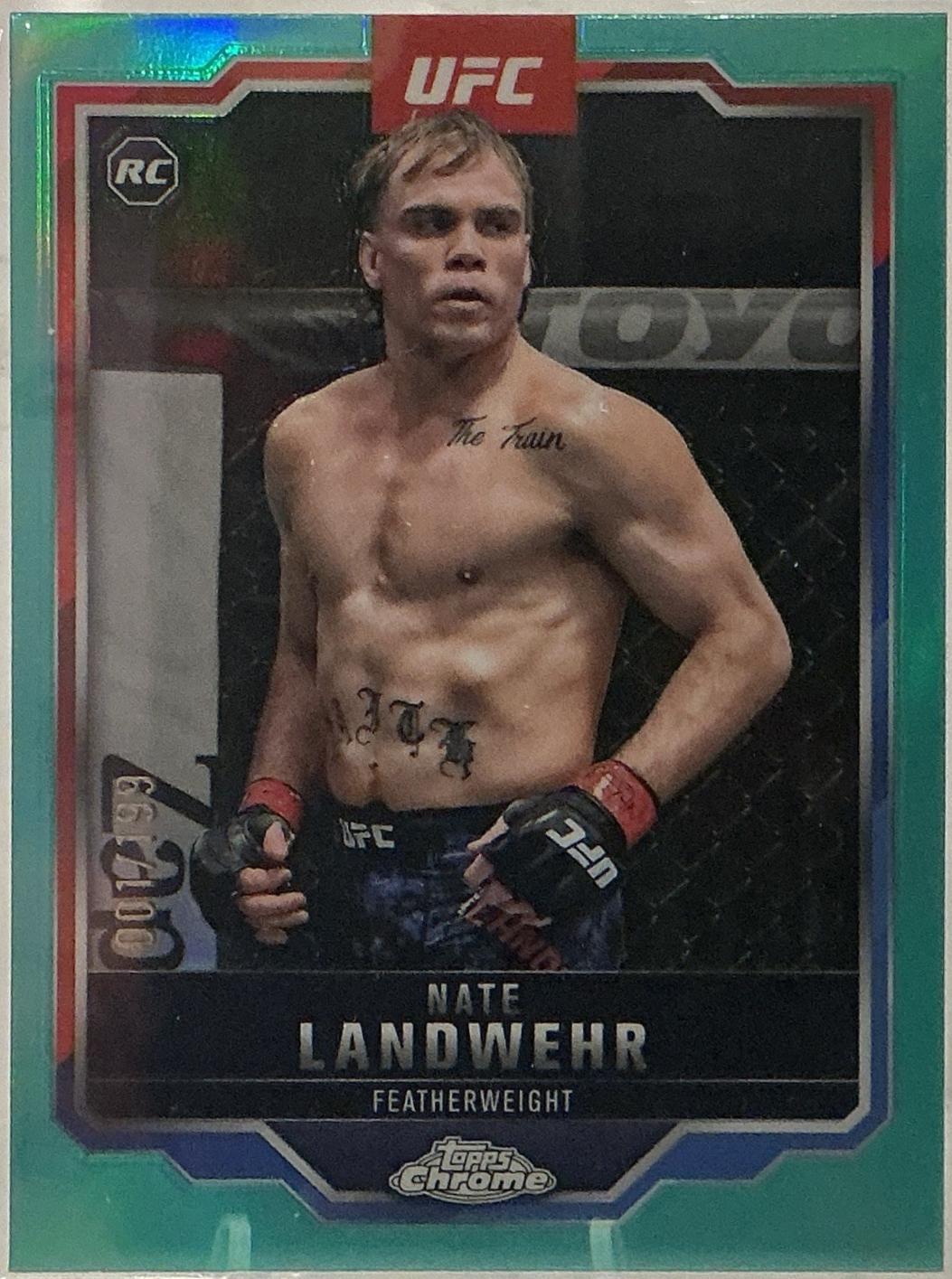 Nate Landwehr [Aqua Refractor] #85