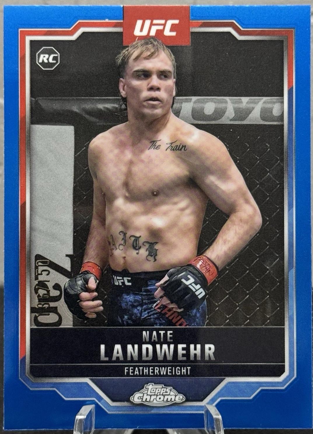 Nate Landwehr [Blue Refractor] #85