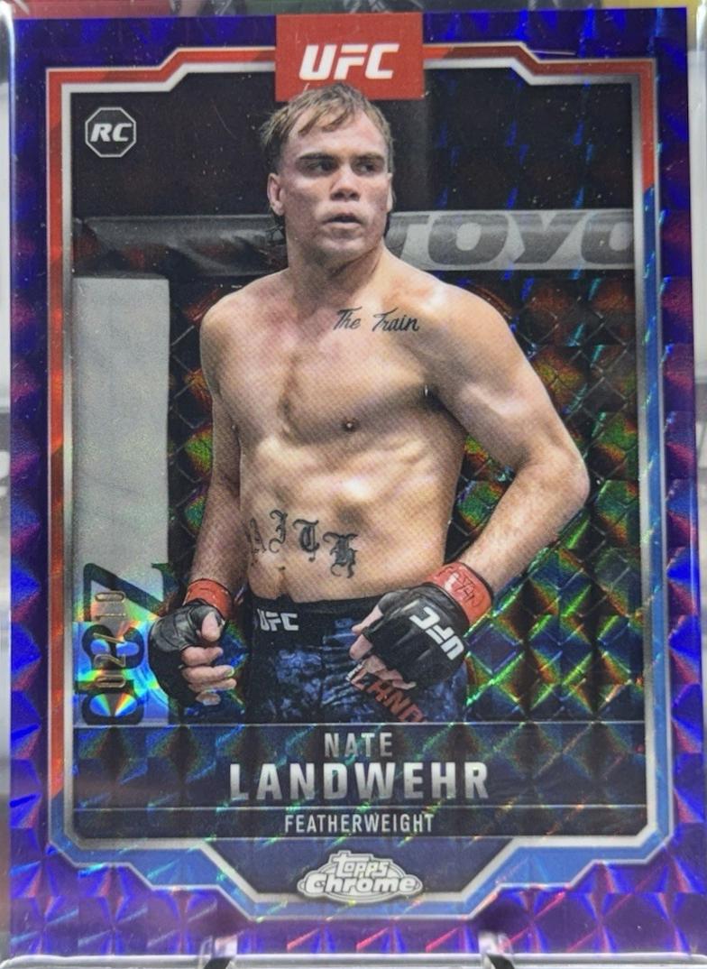 Nate Landwehr [Purple Geometric Refractor] #85