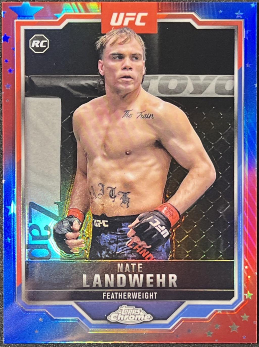 Nate Landwehr [Red Blue Refractor] #85