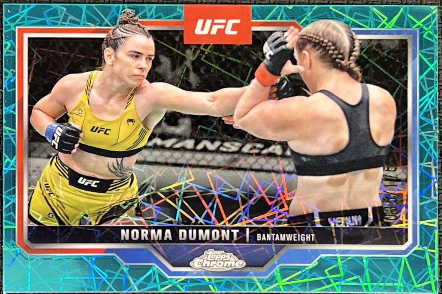Norma Dumont [Teal Lazer Refractor] #195