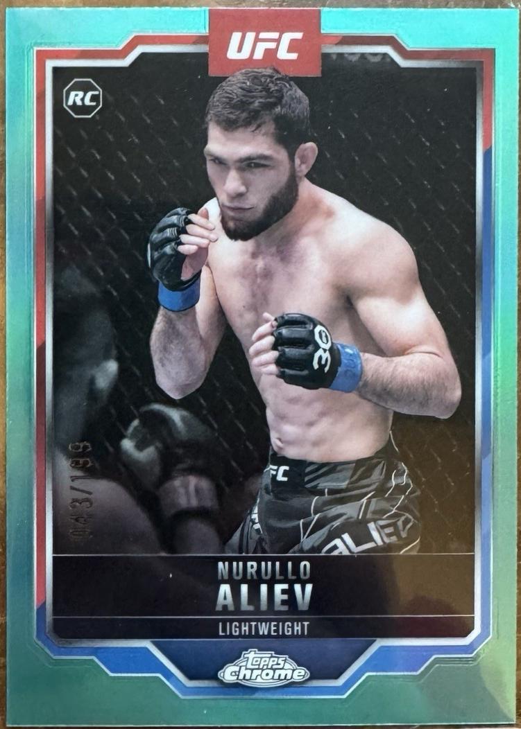 Nurullo Aliev [Aqua Refractor] #105