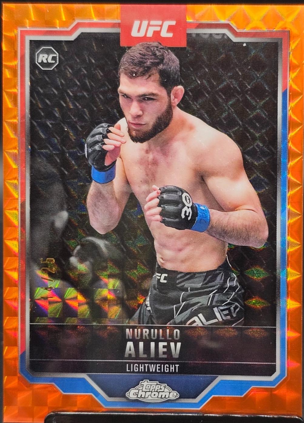 Nurullo Aliev [Orange Geometric Refractor] #105