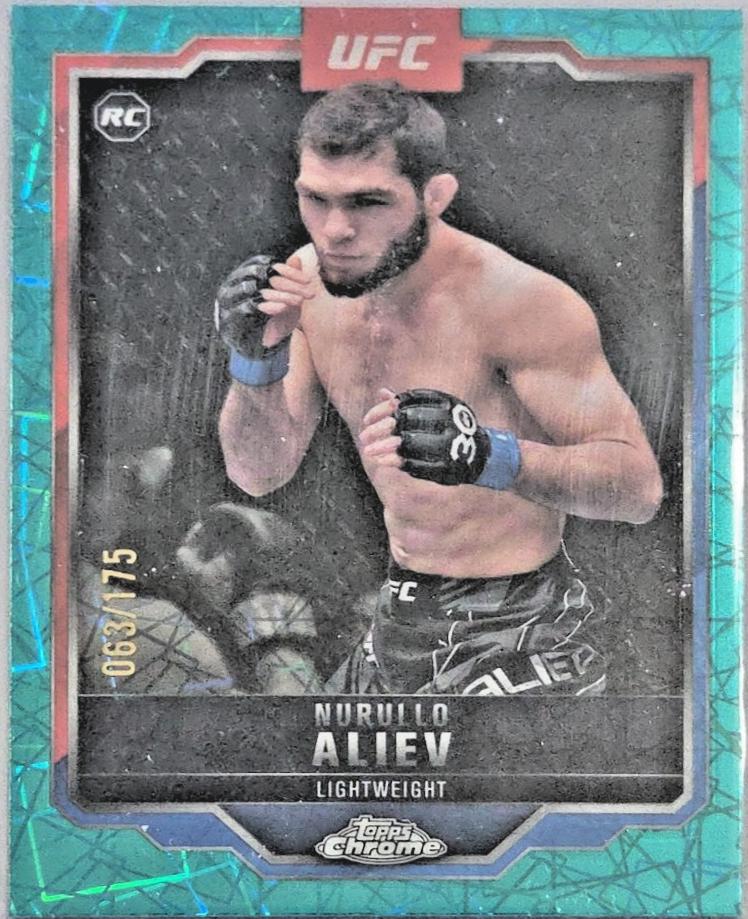 Nurullo Aliev [Teal Lazer Refractor] #105