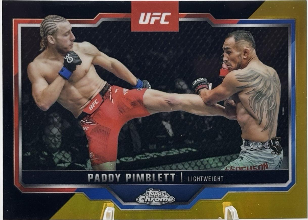 Paddy Pimblett [Black Gold Refractor] #177