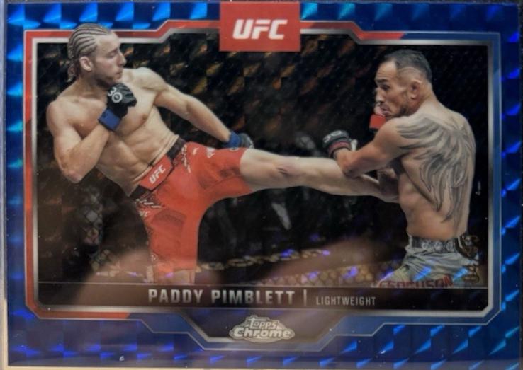 Paddy Pimblett [Blue Geometric Refractor] #177