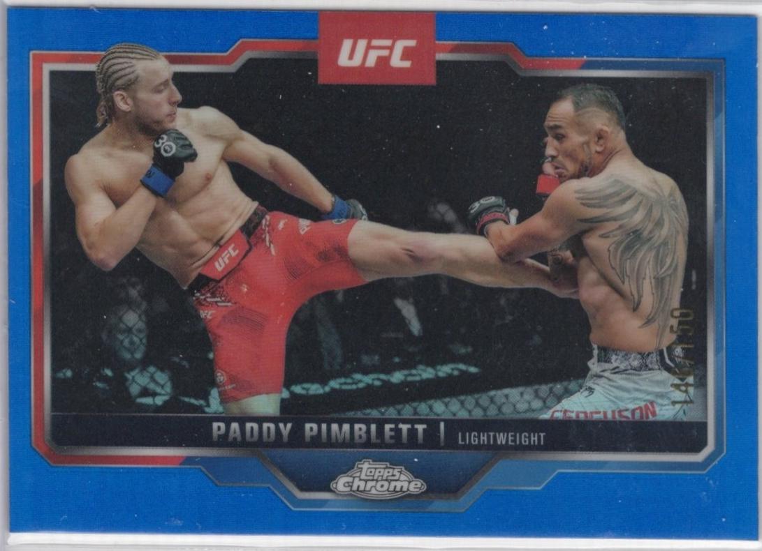 Paddy Pimblett [Blue Refractor] #177