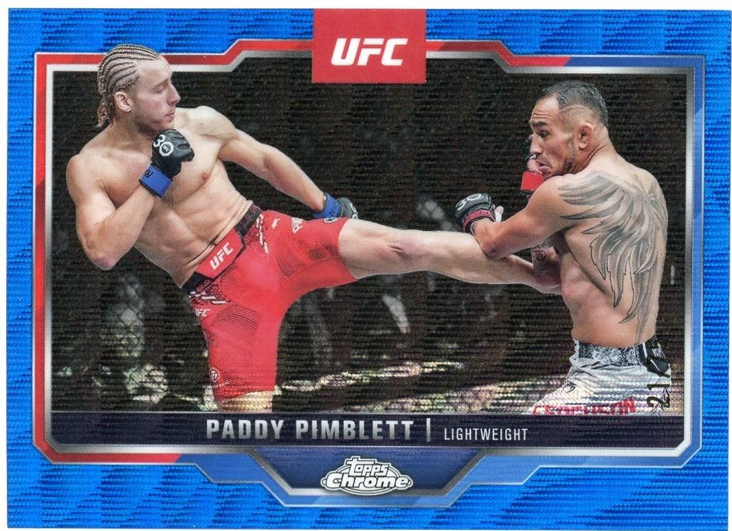 Paddy Pimblett [Blue Wave Refractor] #177
