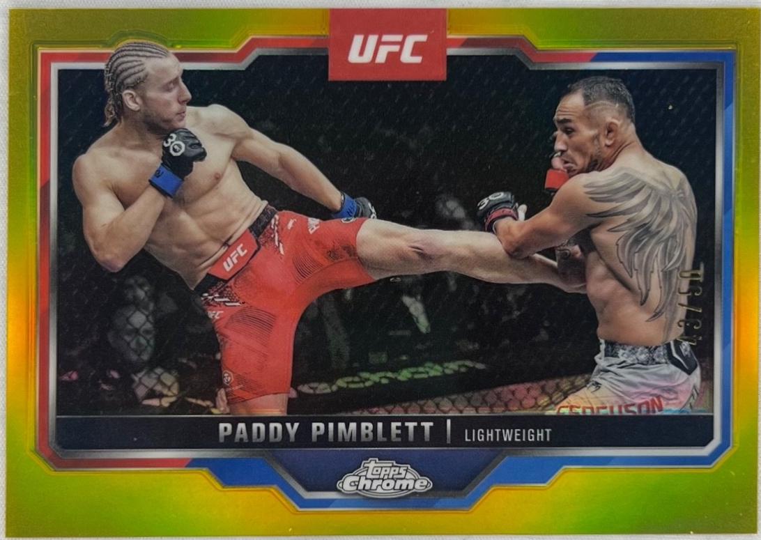 Paddy Pimblett [Gold Refractor] #177