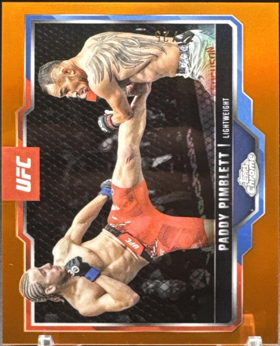 Paddy Pimblett [Orange Refractor] #177