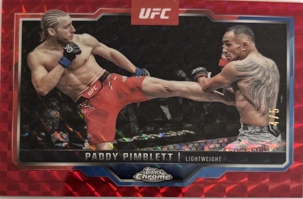 Paddy Pimblett [Red Geometric Refractor] #177