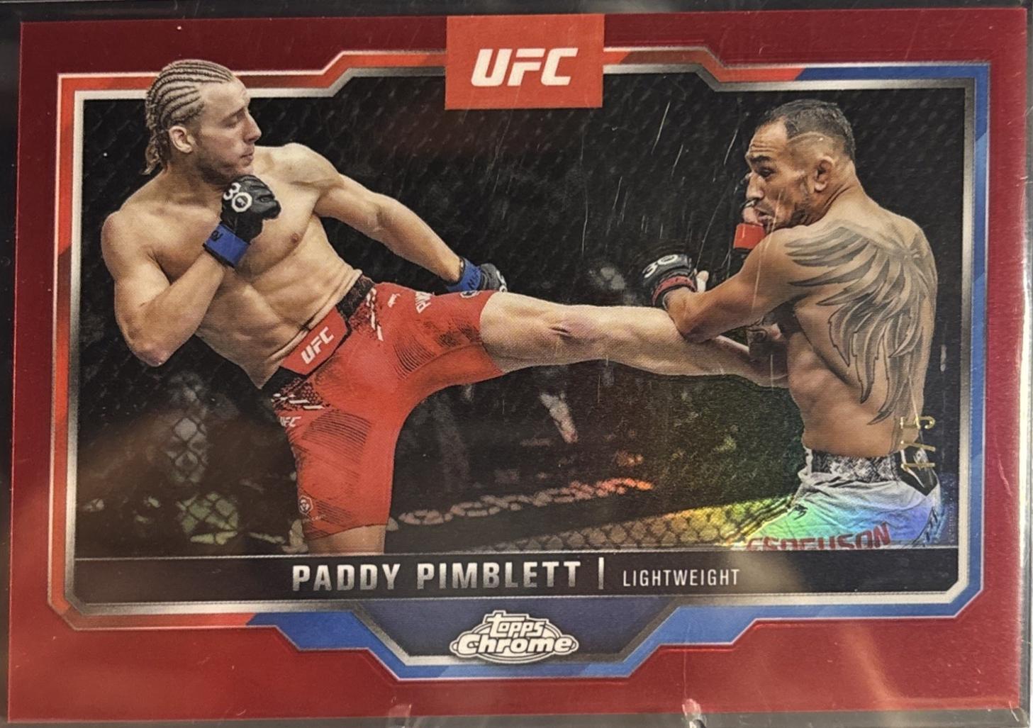 Paddy Pimblett [Red Refractor] #177