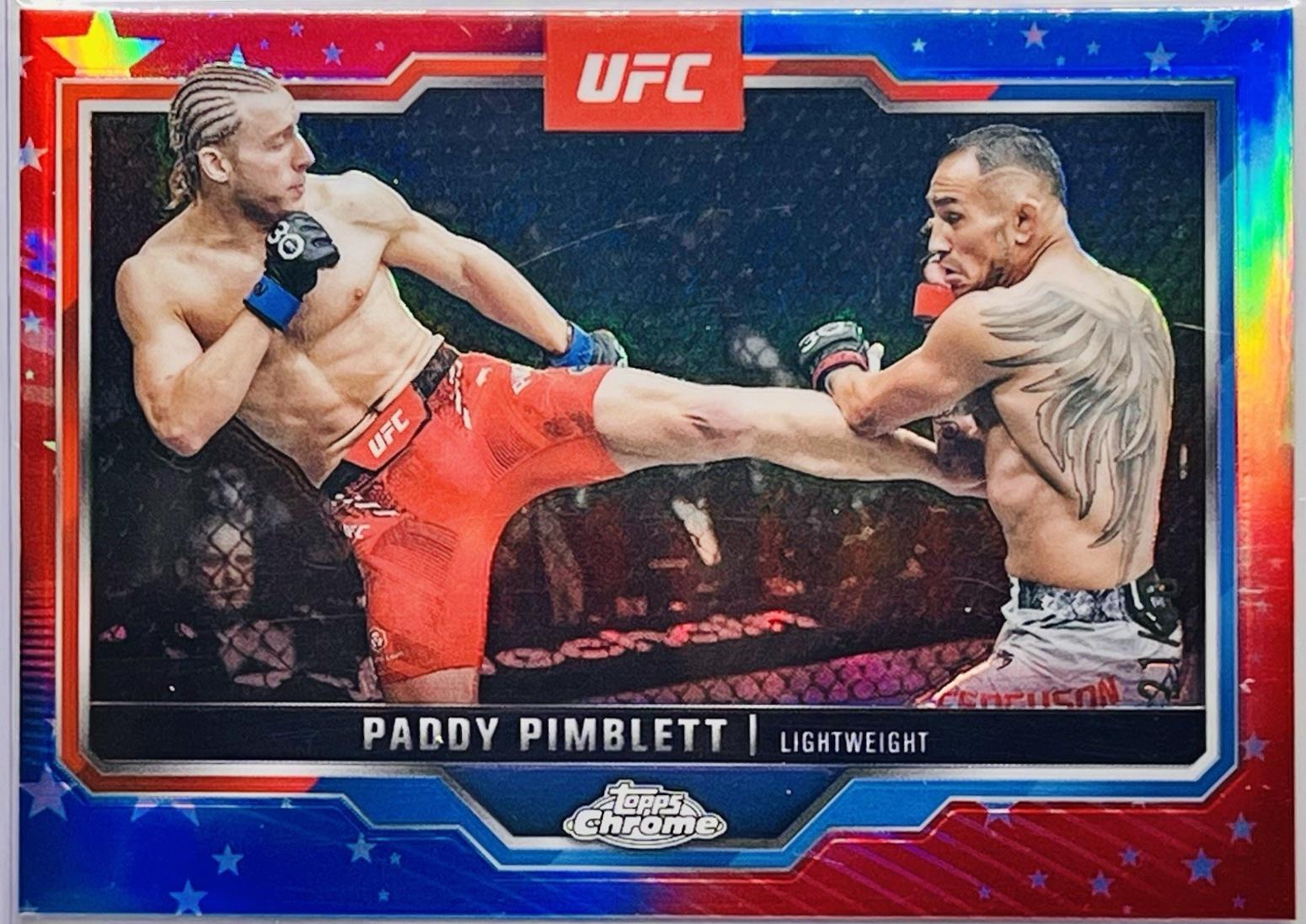 Paddy Pimblett [Red White Blue Refractor] #177