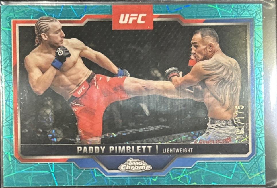 Paddy Pimblett [Teal Lazer Refractor] #177