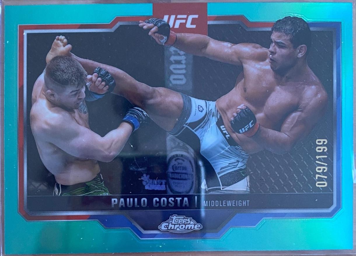 Paulo Costa [Aqua Refractor] #153