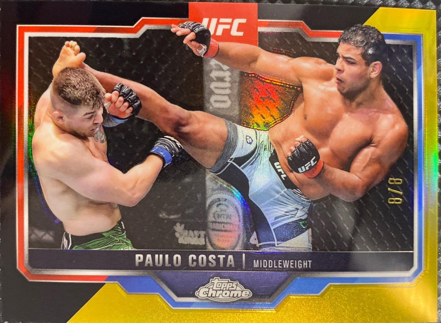 Paulo Costa [Black Gold Refractor] #153