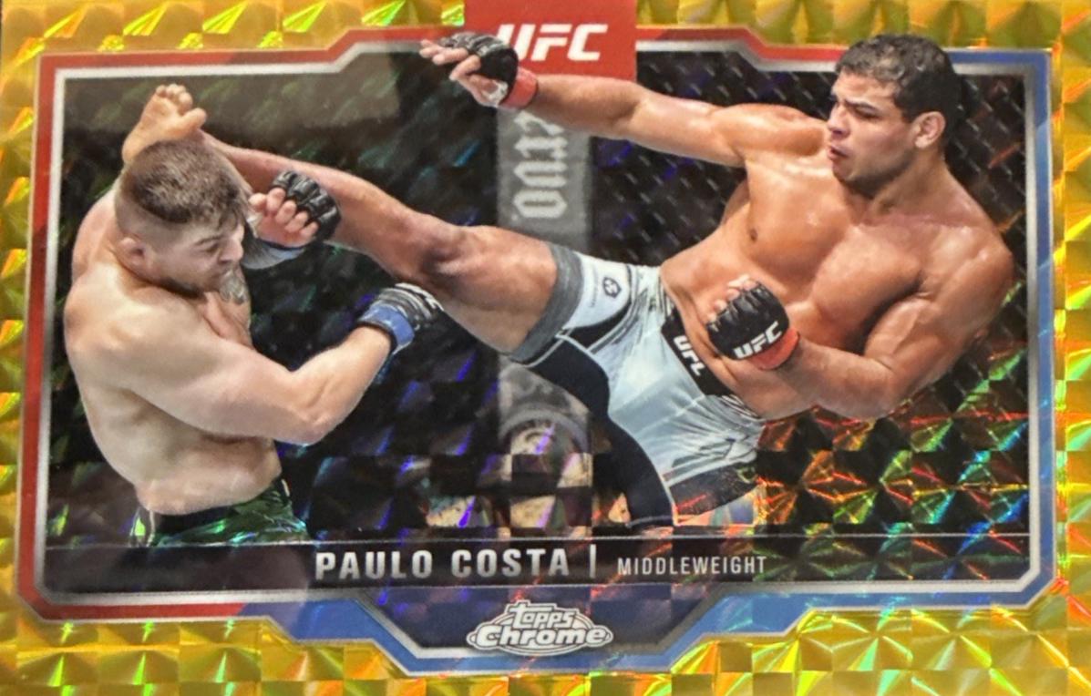 Paulo Costa [Gold Geometric Refractor] #153