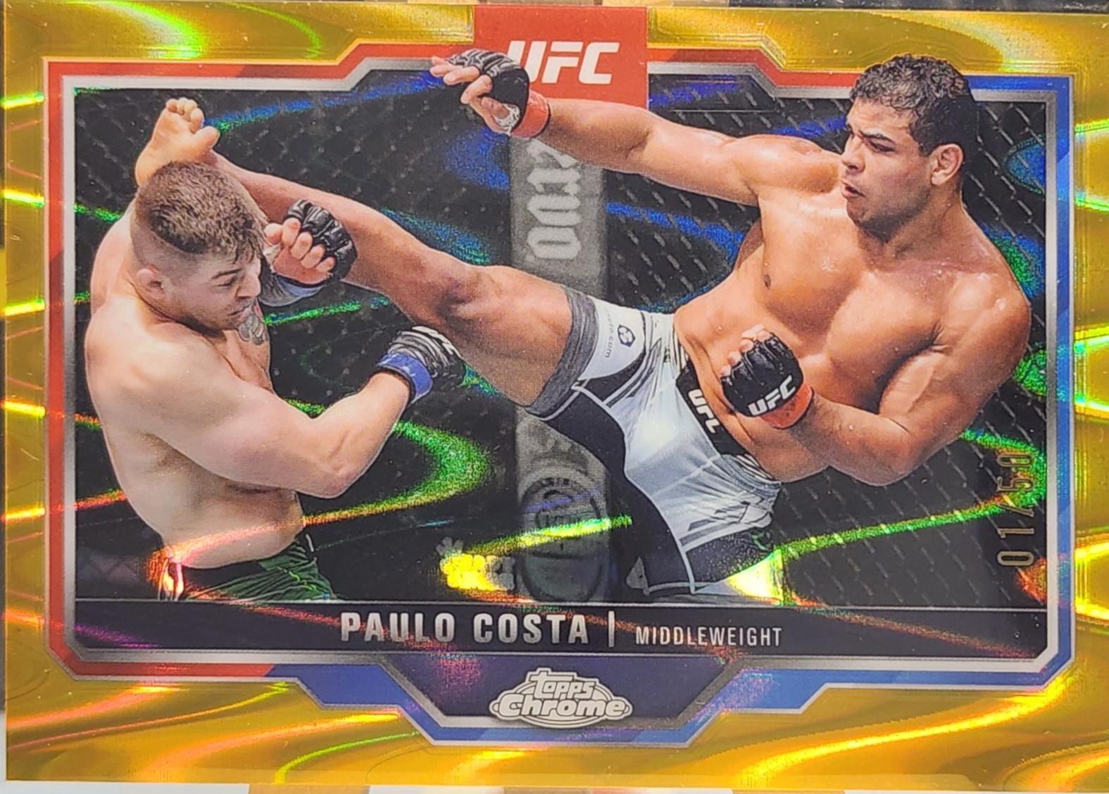 Paulo Costa [Gold Refractor] #153