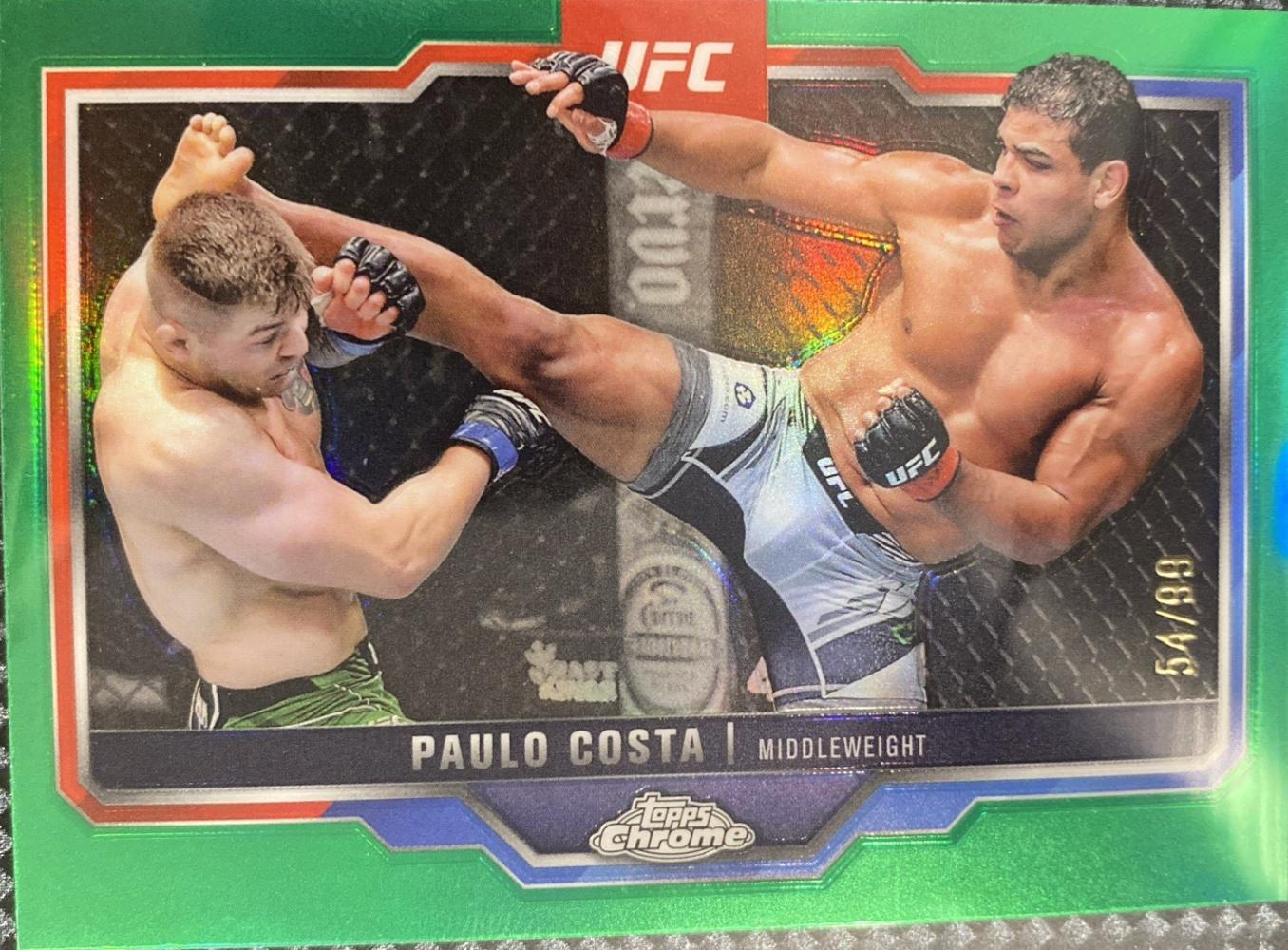 Paulo Costa [Green Refractor] #153