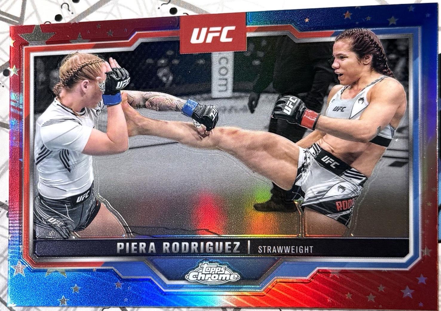 Piera Rodriguez [Red White Blue Refractor] #135