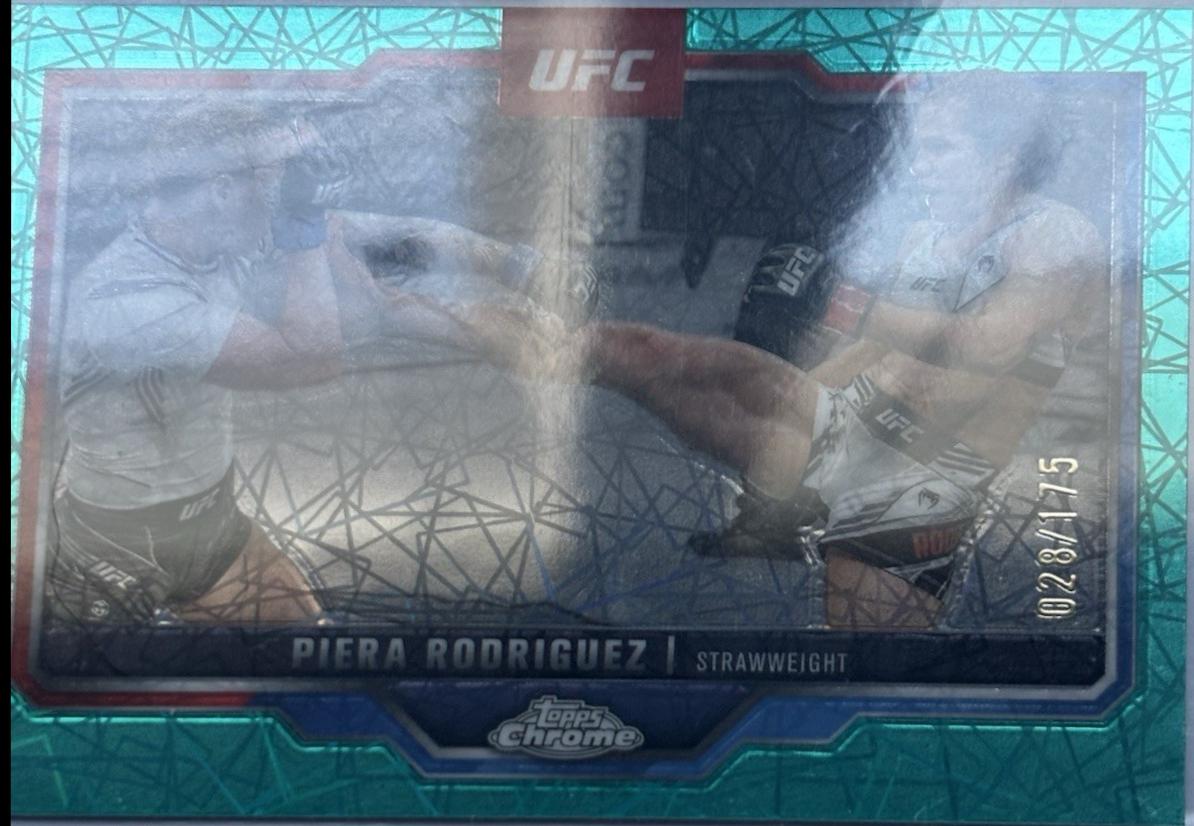 Piera Rodriguez [Teal Lazer Refractor] #135
