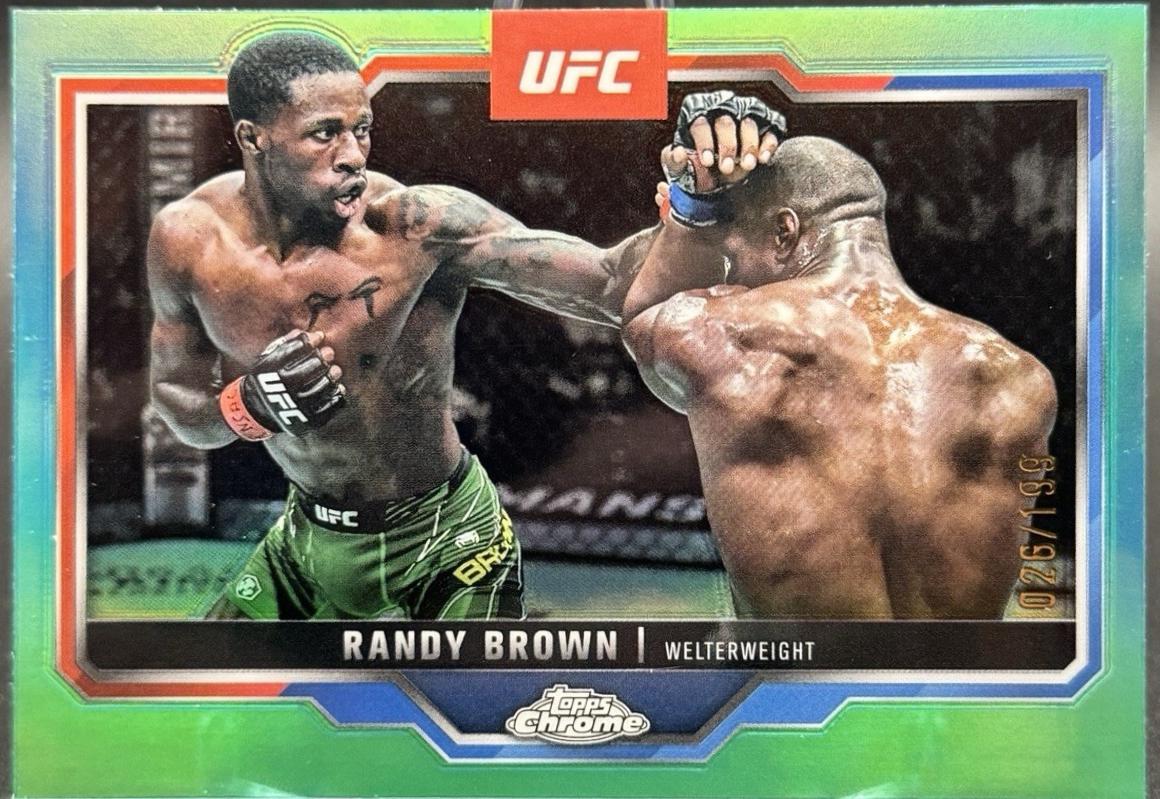 Randy Brown [Aqua Refractor] #23