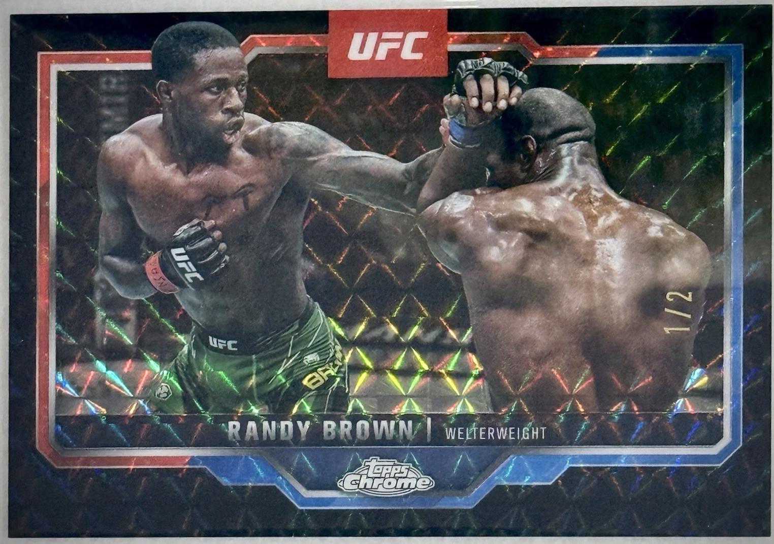 Randy Brown [Black Geometric Refractor] #23