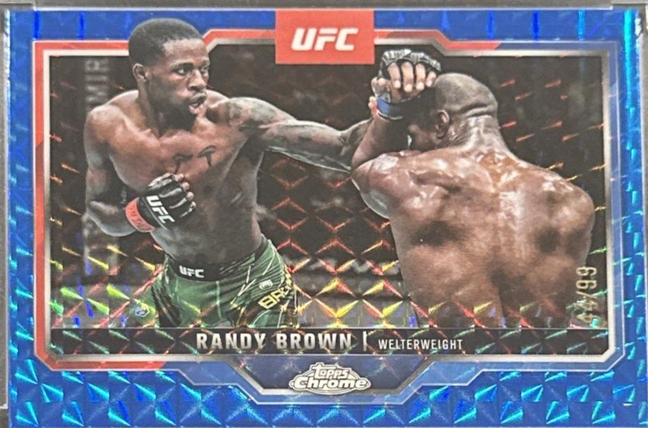 Randy Brown [Blue Geometric Refractor] #23