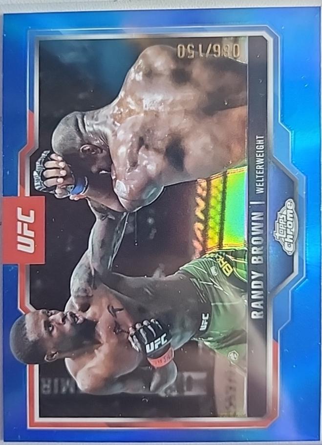 Randy Brown [Blue Refractor] #23