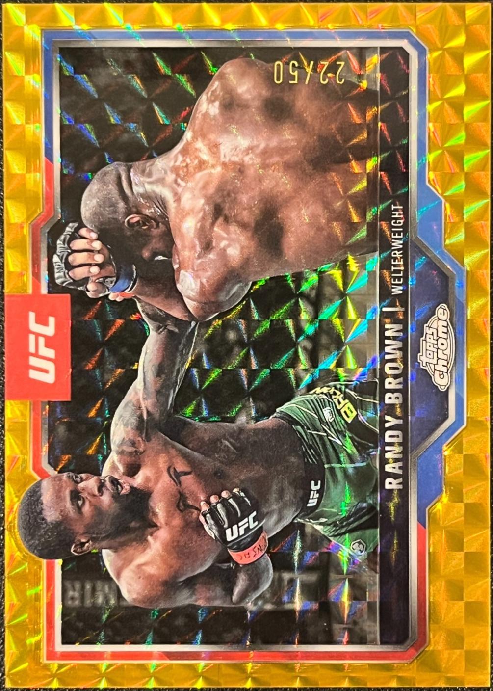 Randy Brown [Gold Geometric Refractor] #23