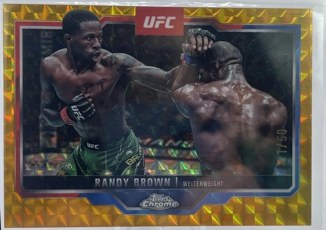 Randy Brown [Gold Refractor] #23
