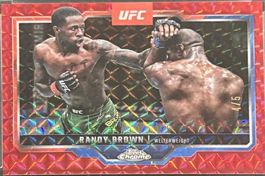 Randy Brown [Red Geometric Refractor] #23