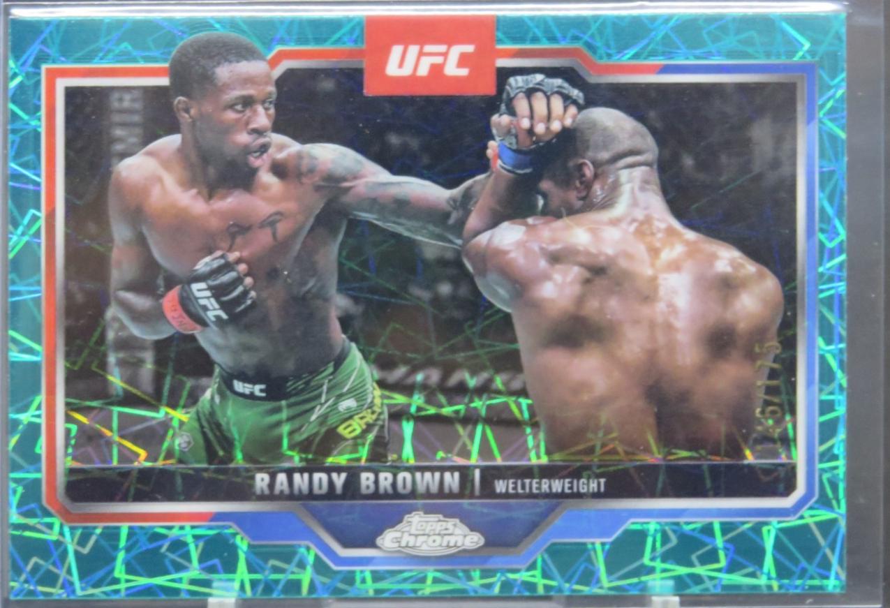 Randy Brown [Teal Lazer Refractor] #23