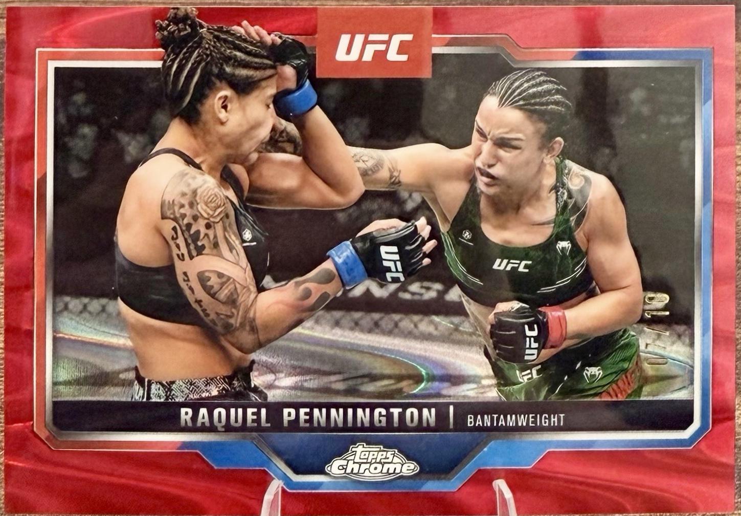 Raquel Pennington [Black Refractor] #156
