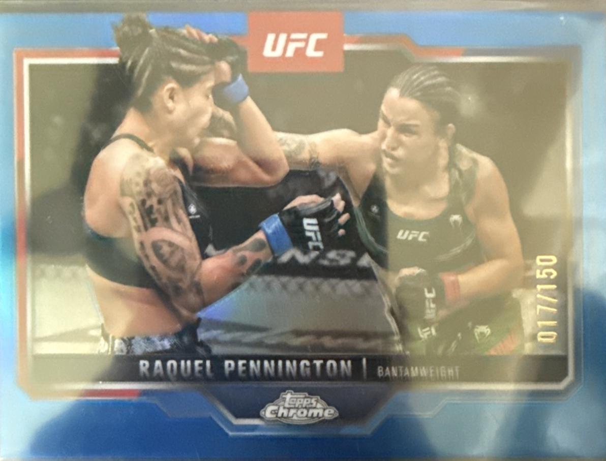 Raquel Pennington [Blue Refractor] #156