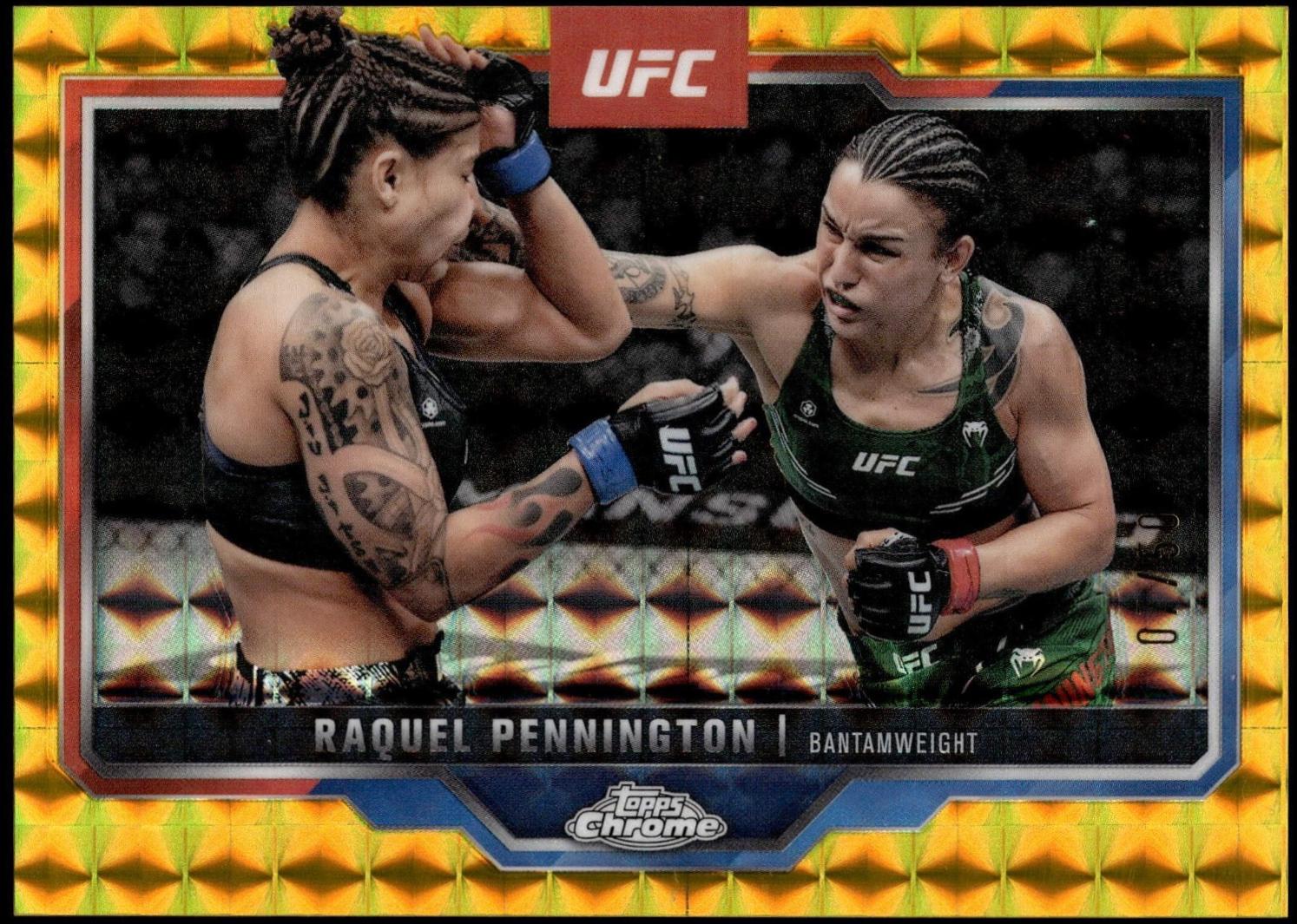 Raquel Pennington [Gold Geometric Refractor] #156