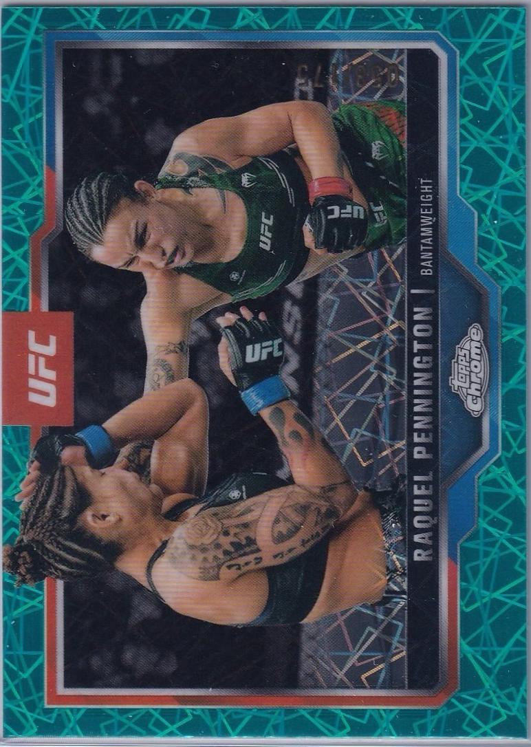 Raquel Pennington [Teal Lazer Refractor] #156